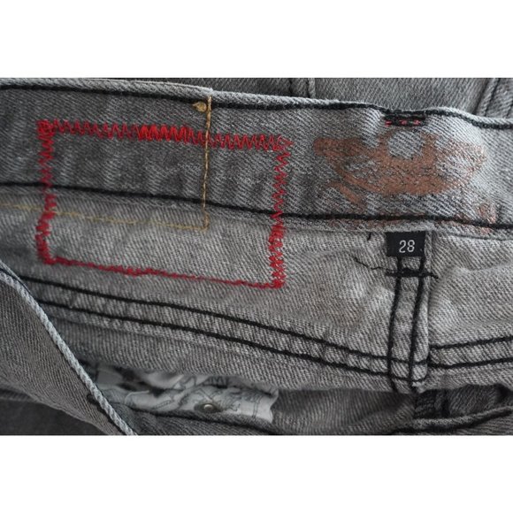 West 49 Jeans Womens Size 28 Gray Denim Skinny Skater - Picture 9 of 12